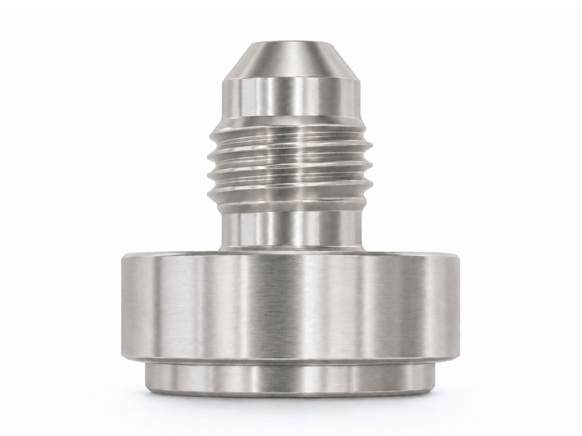 AN Male Weld On AN-4 (Stainless Steel)