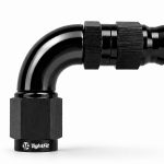 Teflon Hose End AN-3 90°