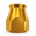 Teflon Hose End Nut AN-8 [Gold]