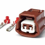 2 pin Nissan connector (Brown)