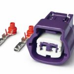 2 pin Nissan connector (Purple)