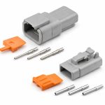 3 Pin Deutsch DTM Connector Kit