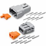 8 Pin Deutsch DTM Connector Kit