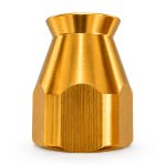 Teflon Hose End Nut AN-4 [Gold]