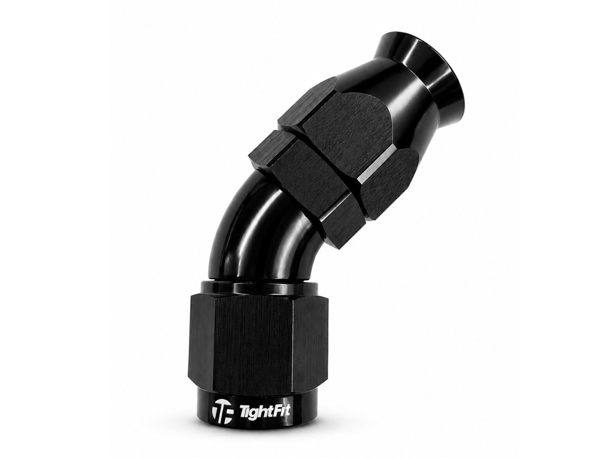 Teflon Hose End AN-6 45°