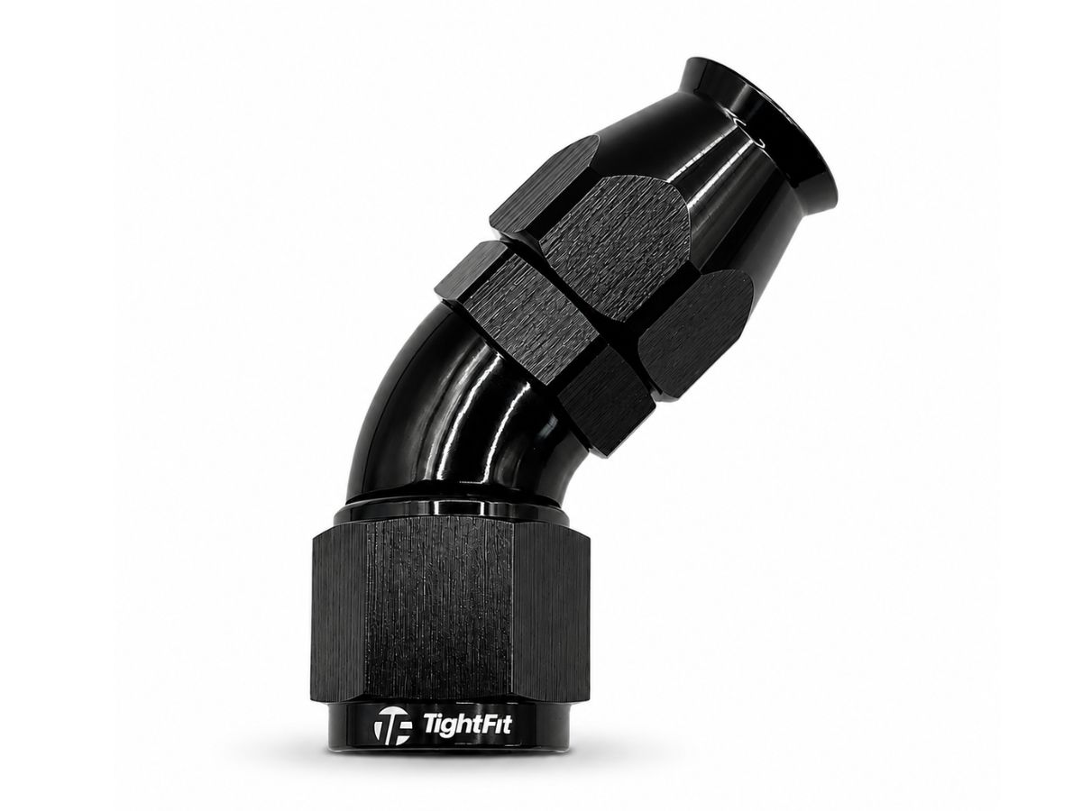 Teflon Hose End AN-8 45°