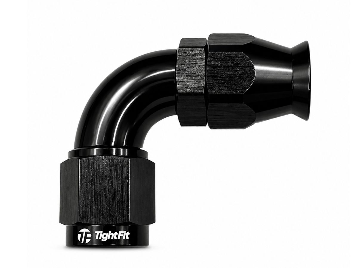 Teflon Hose End AN-6 90°