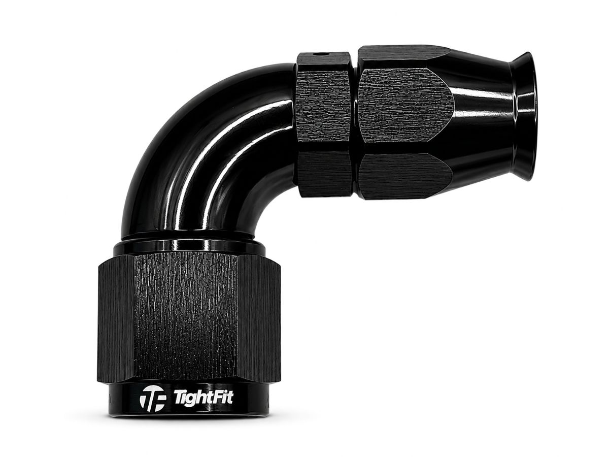 Teflon Hose End AN-8 90°