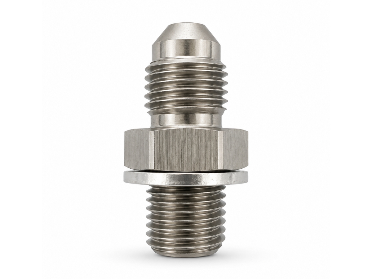 M10x1.0 to AN-4 SS