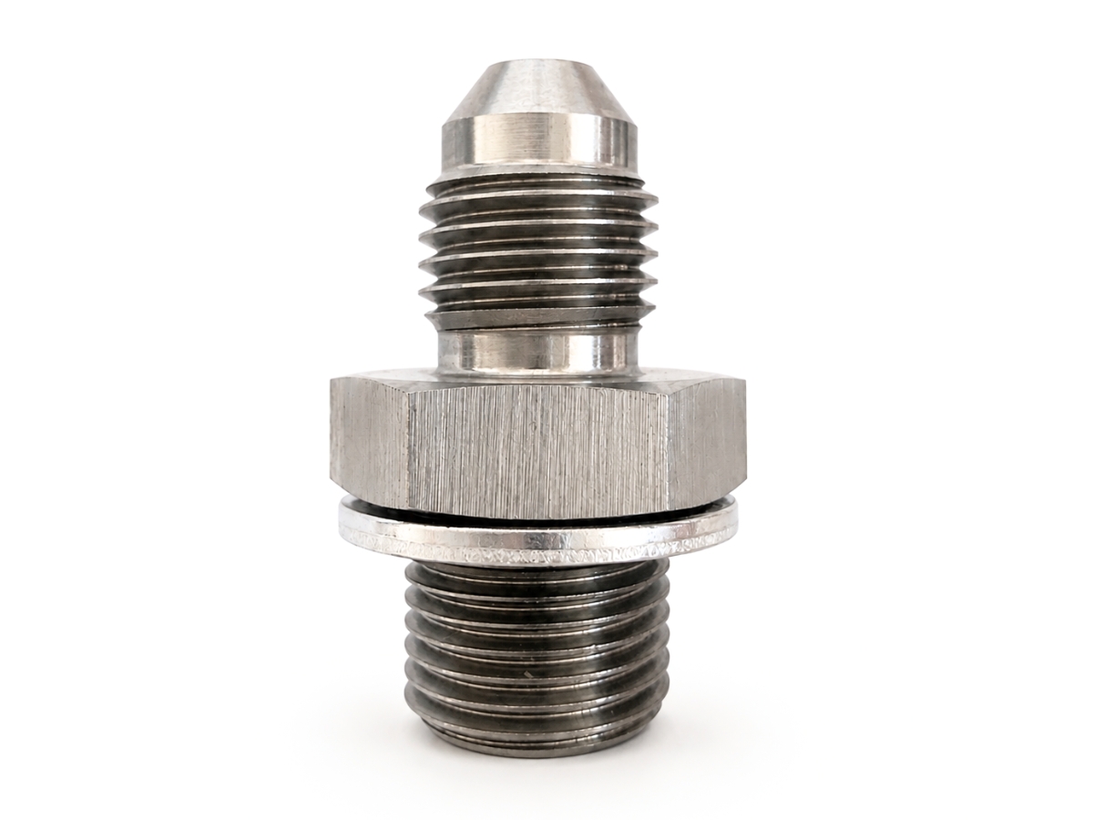 M12x1.0 to AN-4 SS