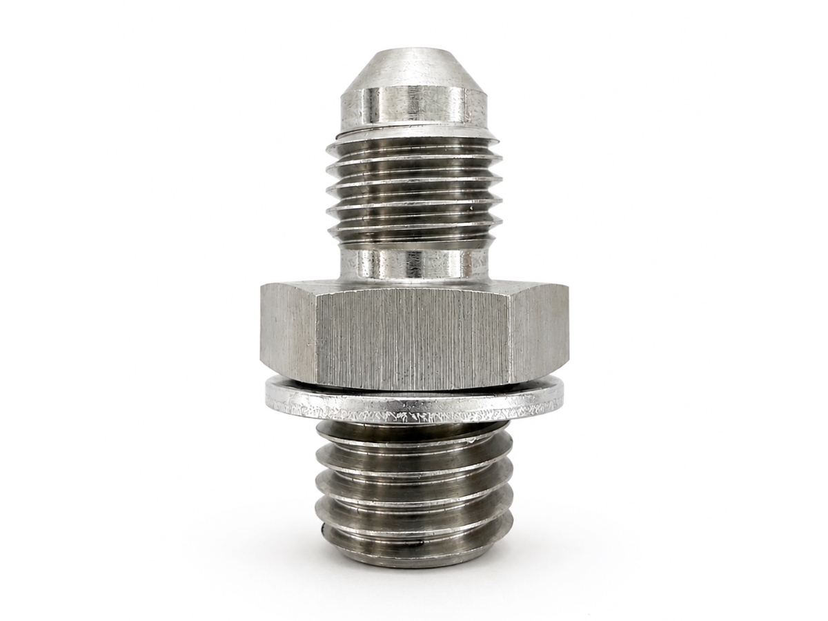 M12x1.5 to AN-4 SS