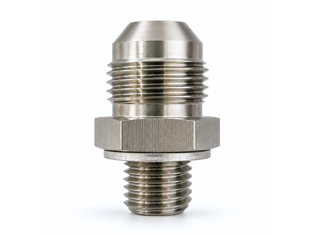 M12x1.5 to AN-8 SS