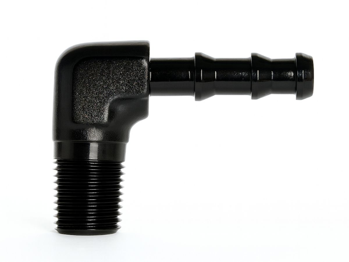 1/8" NPT to 5mm Barb 90°