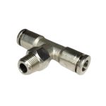 BoostLock 1/8NPT to 1/4" Run on Tee (Stainless Steel)